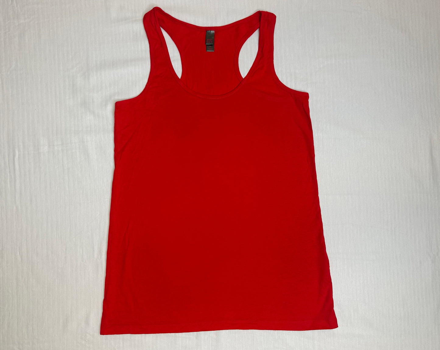 District - Women's Racerback Tank in Red