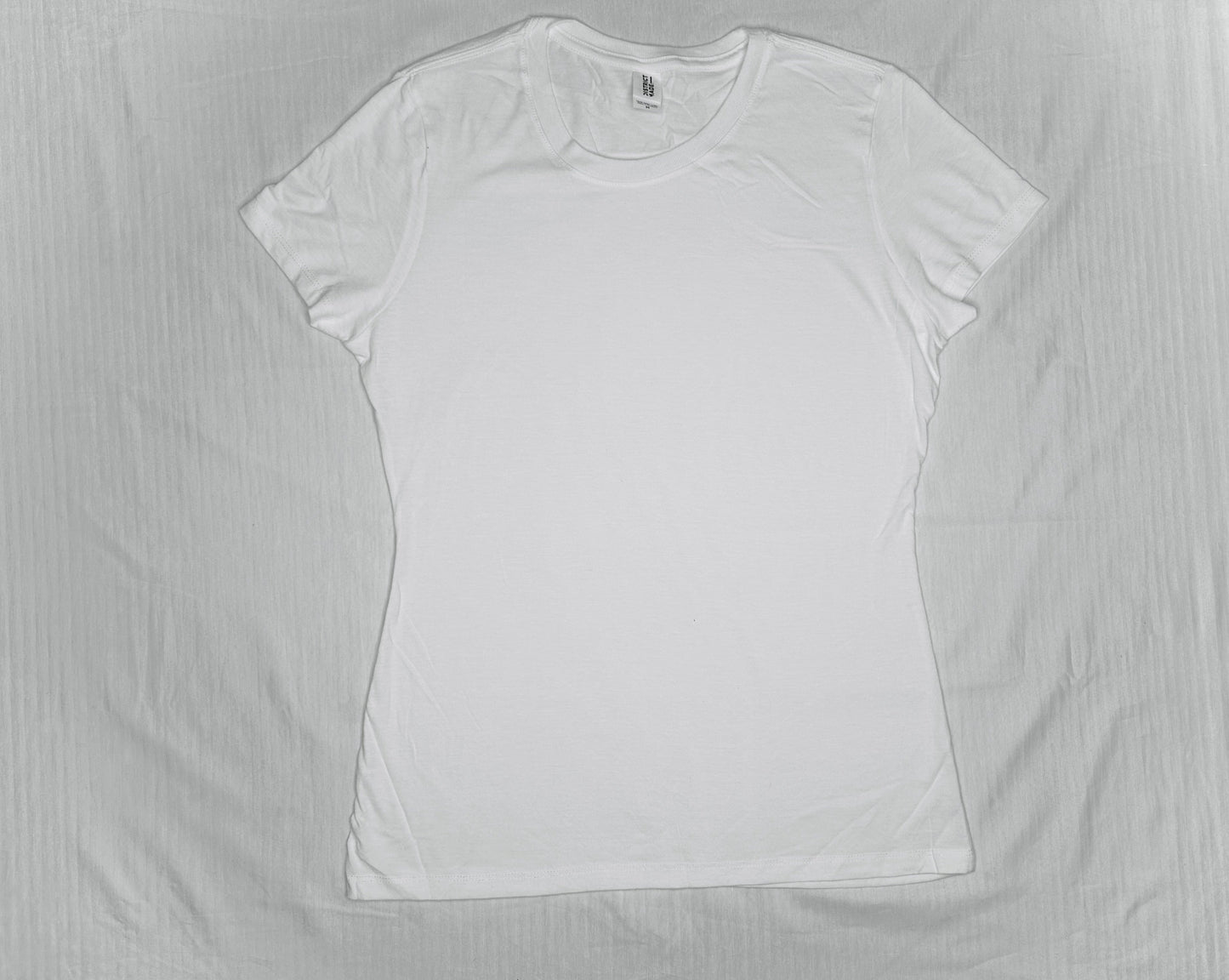 District - White Perfect Tri Tee